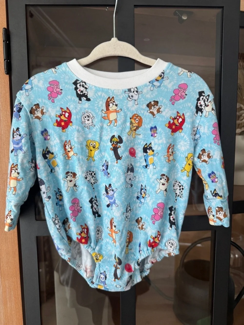 Bluey bamboo bubble romper long sleeve onesie snap &friends baby unisex girl boy